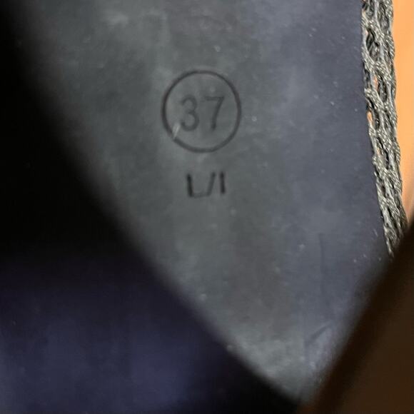 Studio F Fishnet Peep-Toe Ankle Booties - Size 37 - Picture 9 of 12